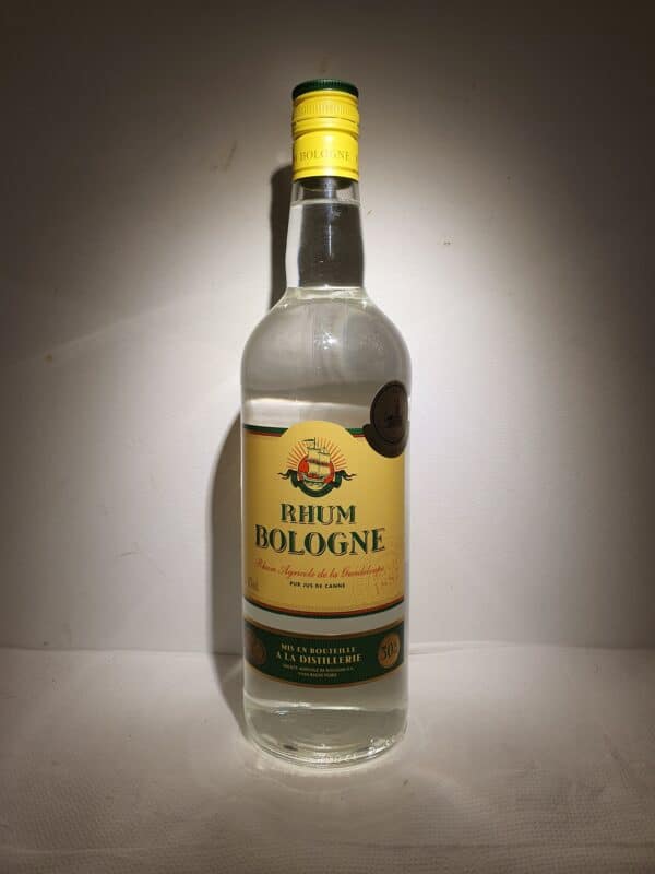 Rhum Bologne - Rhum Agricole Blanc de la Guadeloupe - Pur jus de canne -  50% - (1 x 1L) : : Epicerie