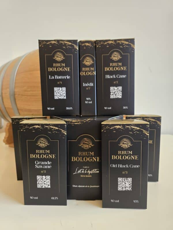 COFFRET DEGUSTATION BOLOGNE 7X4CL L'ART DE LA DEGUSTATION